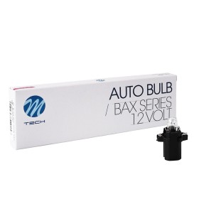 L�MPARA M-TECH B8.3D 12V/1.2W NEGRA | 10 UDS