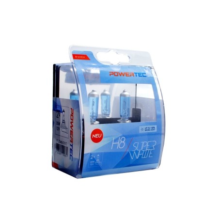 POWERTEC SUPERWHITE H8 12V DUO