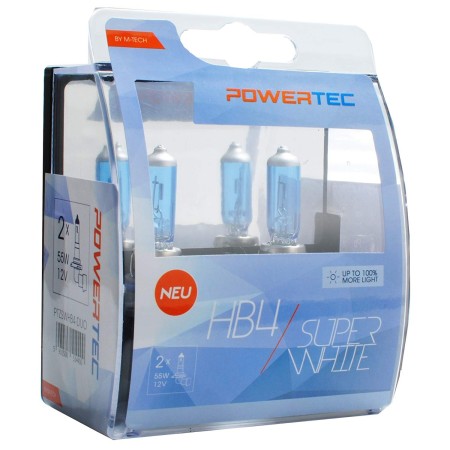 POWERTEC SUPERWHITE HB4 12V DUO