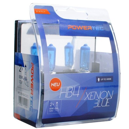POWERTEC XENON BLUE HB4 12V DUO