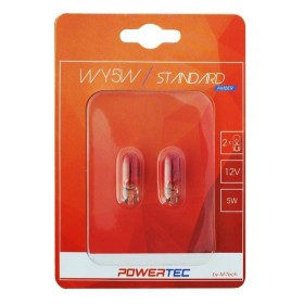 POWERTEC STANDARD W5W T10 5W WEDGE 12V AMBER BLISTER