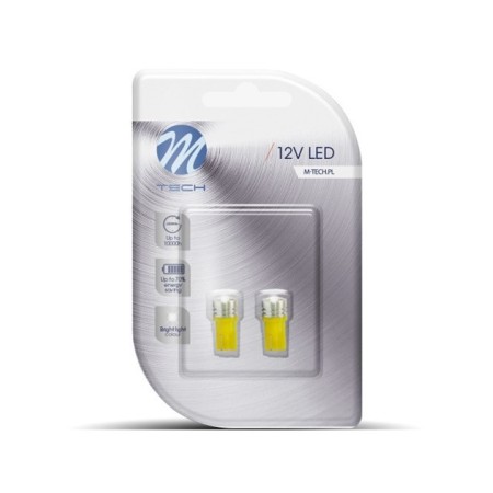 BOMBILLAS LED AMARILLO 12V W5W/T10/R10