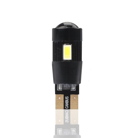 BLISTER 2X LED L339W - W5W 12V 6XSMD5630 CANBUS LENTE BLANCO