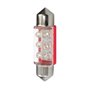 BOMBILLAS LED SMD ROJO PLAFON 36MM 12V C5W