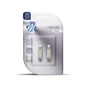 BOMBILLAS LED SMD BLANCO PLAFON 41MM 12V C5W