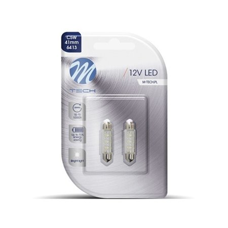 BOMBILLAS LED SMD BLANCO PLAFON 41MM 12V C5W