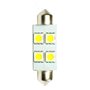 BLISTER 2X LED L072W - C5W 36MM 4XSMD5050 BLANCO