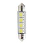 BLISTER 2X LED L311W - C5W 41MM 4XSMD5050 CANBUS BLANCO