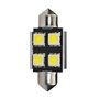 BLISTER M-TECH PREMIUM LB328W - C5W 36MM, 12V 4XSMD5050 LED, CANBUS, WHITE
