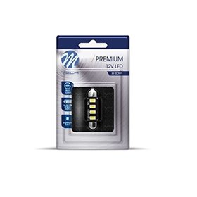 BLISTER 1X LED L335W - C5W 42MM 12V 4XSMD5730 CANBUS BLANCO