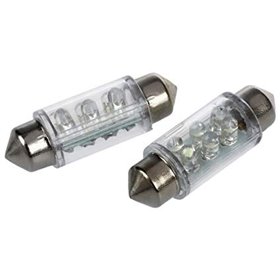 BLISTER 1X LED L603W - C5W 36MM 10-30V 12XSMD4014 CANBUS BLANCO