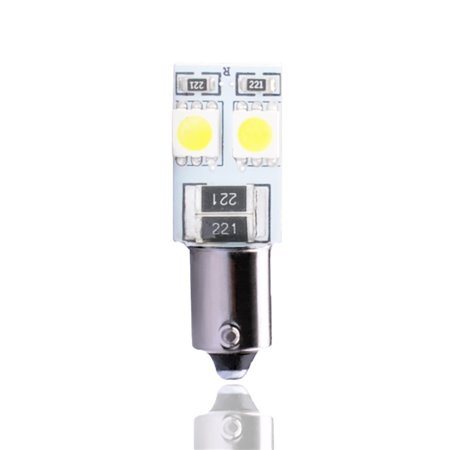 BLISTER 2X M-TECH ECONO LB314W - BA9S, 4XSMD5050 LED, 12V, CANBUS, BLANCO