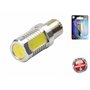 BOMBILLA LED BLANCA 12V R10W BA15S