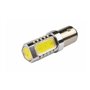 BOMBILLA LED BLANCO 12V P21/5W BAY15D