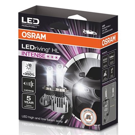 OSRAM LEDRIVING� HL INTENSE 12V 21.0W PX26D / PY26D-1 ? \"H7/H18\"