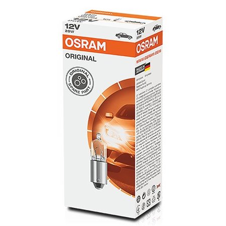 OSRAM MINIWATT BA9S 12V 20W 64115