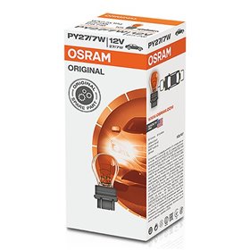 OSRAM ORGINAL 3757AK PY27/7W 12V 27/7W S8 WEDGE AMBER | 10 UDS
