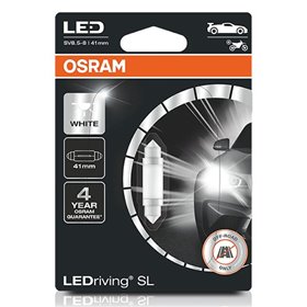 OSRAM LEDRIVING� 6413DWP-01B 0,6W/12V SV8.5-8 ? \"C5W\" 41MM WHITE 6000K