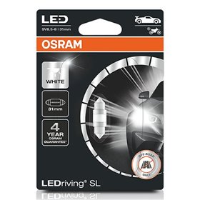 OSRAM LEDRIVING� 6438DWP-01B 1W/12V SV8.5-8 ? \"C5W\" 31MM WHITE 6000K