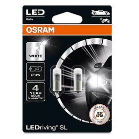 OSRAM LEDRIVING� 3893DWP-02B 0,8W/12V BA9S ? \"T4W\" WHITE 6000K