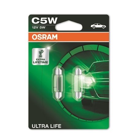 OSRAM  6418ULT 5W 12V SV8.5-8 UNV1 | 10 UDS