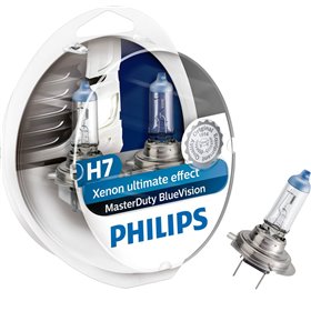PHILIPS H7 MASTERDUTY BLUEVISION 24V70W PX26D S2