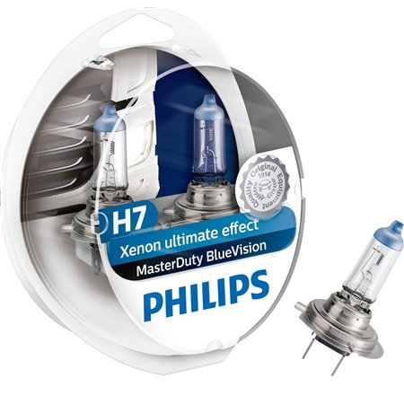 PHILIPS H7 MASTERDUTY BLUEVISION 24V70W PX26D S2