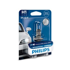 PHILIPS H1 WHITEVISION 12V55W P14,5S B1 &
