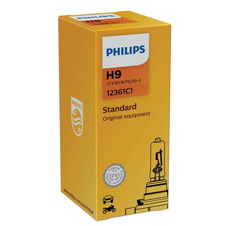PHILIPS H9 12V65W PGJ19-5 C1