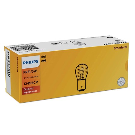 PHILIPS PR21/5W 12V41050 BAW15D CP | 10 UDS