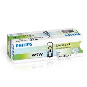 PHILIPS W5W LONGLIFE ECOVISION 12V5 W2,1X9,5D CP | 10 UDS