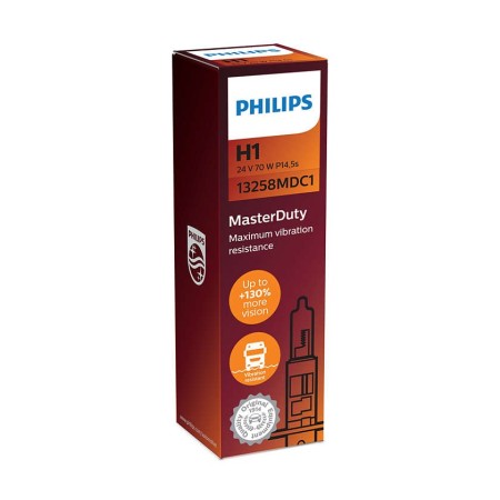 PHILIPS H1 MASTERDUTY 24V70W P14,5S C1