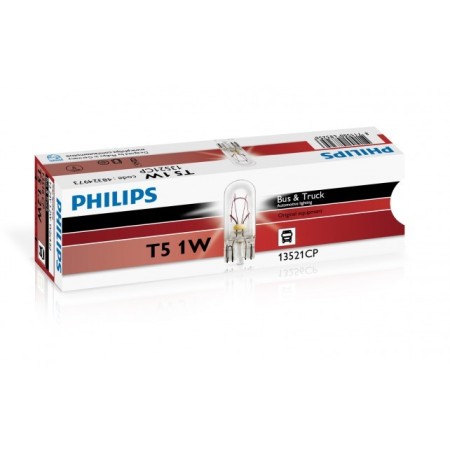 PHILIPS WB T5 24V1W W2X4,6D CP | 10 UDS