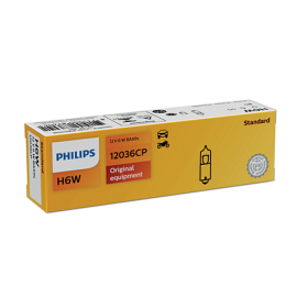 PHILIPS H6W 12V6W BAX9S CP | 10 UDS