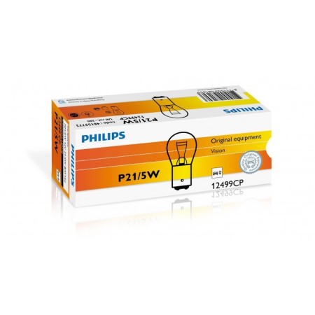 PHILIPS P21/5W 12V41050 BAY15D CP | 10 UDS