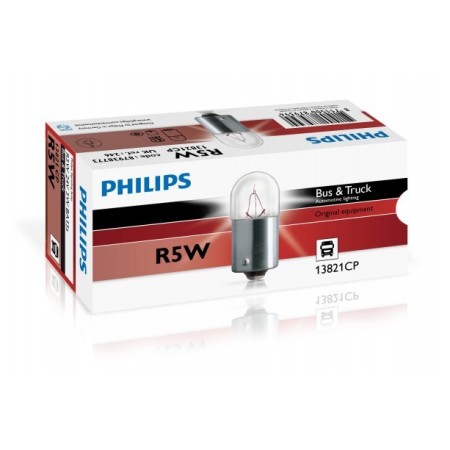PHILIPS R5W 24V5 BA15S CP | 10 UDS