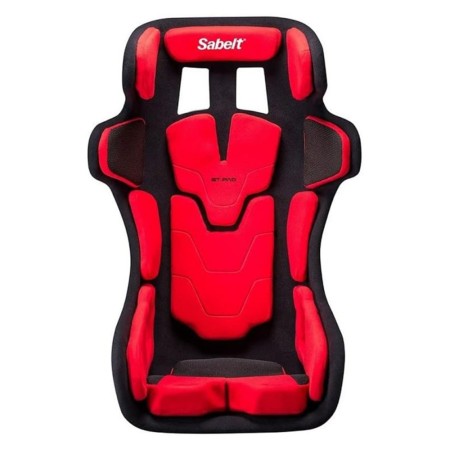 KIT DE ALCOLCHADO PARA ASIENTO GT PAD ROJO TALLA L