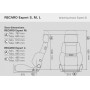 ASIENTO RECARO EXPERT EXPERT S (LT/F) ARTISTA NEGRO/NARDO NEGRO PILOTO&COPILOTO