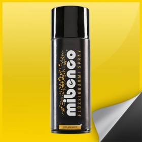 MIBENCO SPRAY GOMA LIQUIDA 400 ML AMARILLO BRILLANTE