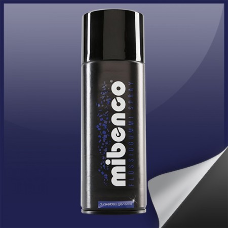 MIBENCO SPRAY GOMA LIQUIDA 400 ML AZUL OSCURO BRILLANTE