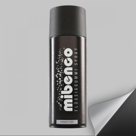 MIBENCO SPRAY GOMA LIQUIDA 400 ML GRIS TELE MATE