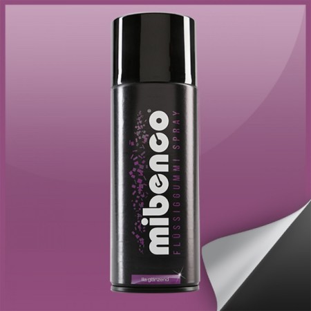MIBENCO SPRAY GOMA LIQUIDA 400 ML MORADO BRILLANTE
