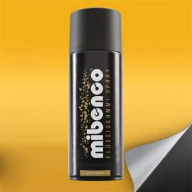 MIBENCO SPRAY GOMA LIQUIDA 400 ML ORO METALICO MATE