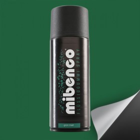 MIBENCO SPRAY GOMA LIQUIDA 400 ML VERDE MATE