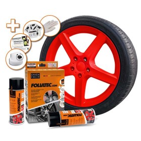 GOMA LIQUIDA SET  ROJO BRILLANTE 2 X 400 ML