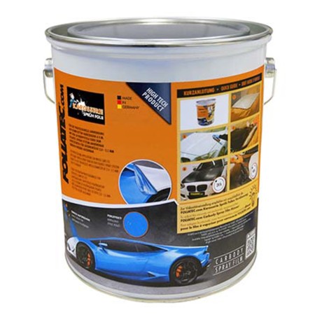 CAR BODY GOMA LIQUIDA  TRANSPARENTE BRILLANTE 1 X 5L CANISTER