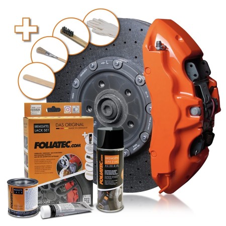 PINTURA PINZA FRENO SET  FLAME NARANJA 3 COMPONENTES