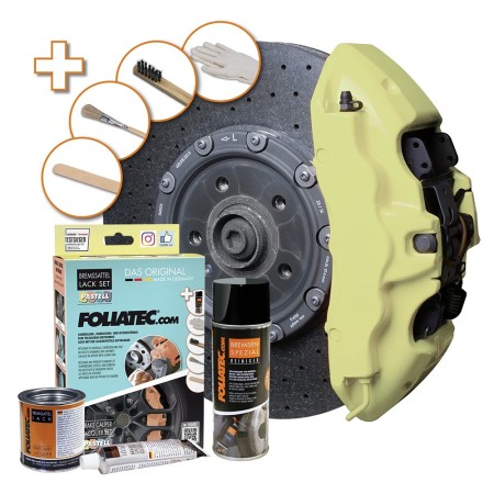 PINTURA PINZA FRENO SET VAINILLA CREMOSO