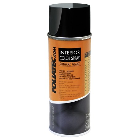 INTERIOR COLOR SPRAY NEGRA BRILLANTE 400 ML