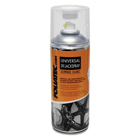 UNIVERSAL 2C SPRAY PINTURA  NEGRA BRILLANTE 400 ML